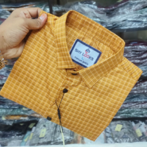 Cotton full Sleeve Check Shirt for Men's
