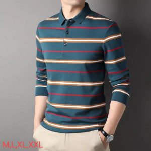 China Magnet Cotton Stripped full Sleeve Print Shirt
