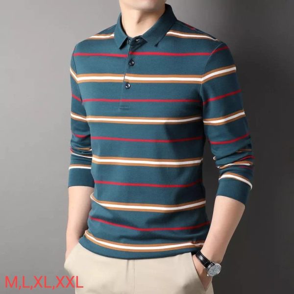 China Magnet Cotton Stripped full Sleeve Print Shirt
