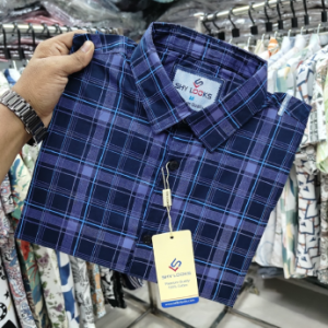 Cotton full Sleeve Check Shirt for Men's