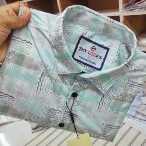 Premium full Sleeve China Magnet Print Shirt