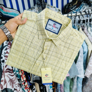 Cotton full Sleeve Check Shirt for Men's