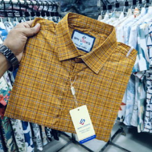 Cotton full Sleeve Check Shirt for Men's