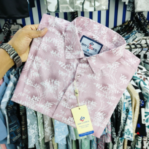 Pure Cotton full Sleeve Print Shirt