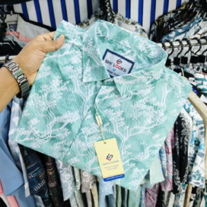 Pure Cotton full Sleeve Print Shirt