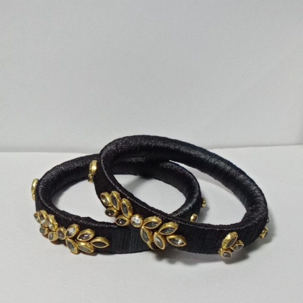 Handcrafted Black bangles