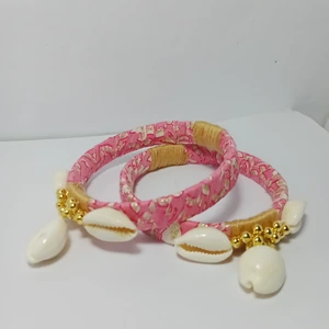 cowrie shell bangles