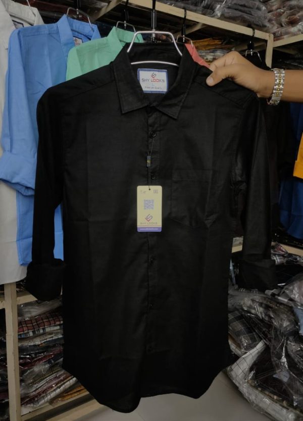 Full Sleeve Solid Shirt