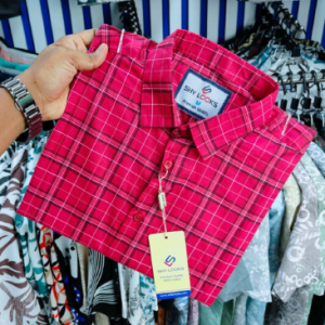 Cotton full Sleeve Check Shirt for Men's