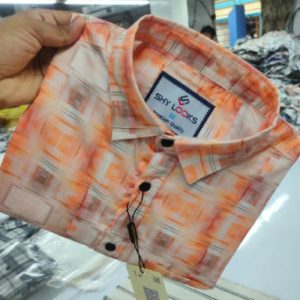 Premium full Sleeve China Magnet Print Shirt