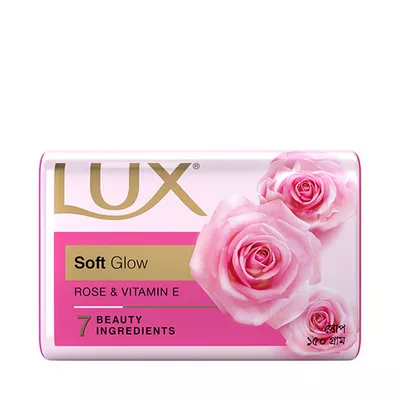 Lux Soap Bar Soft Glow 150gm